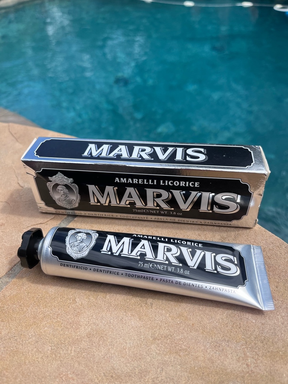 Marvis Amarelli Licorice Toothpaste 3.8oz NEW
